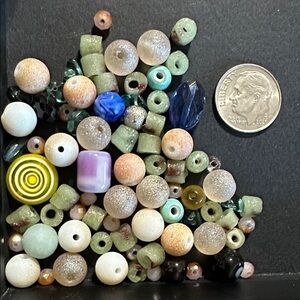 38.  Mixed Material Loose Beads
